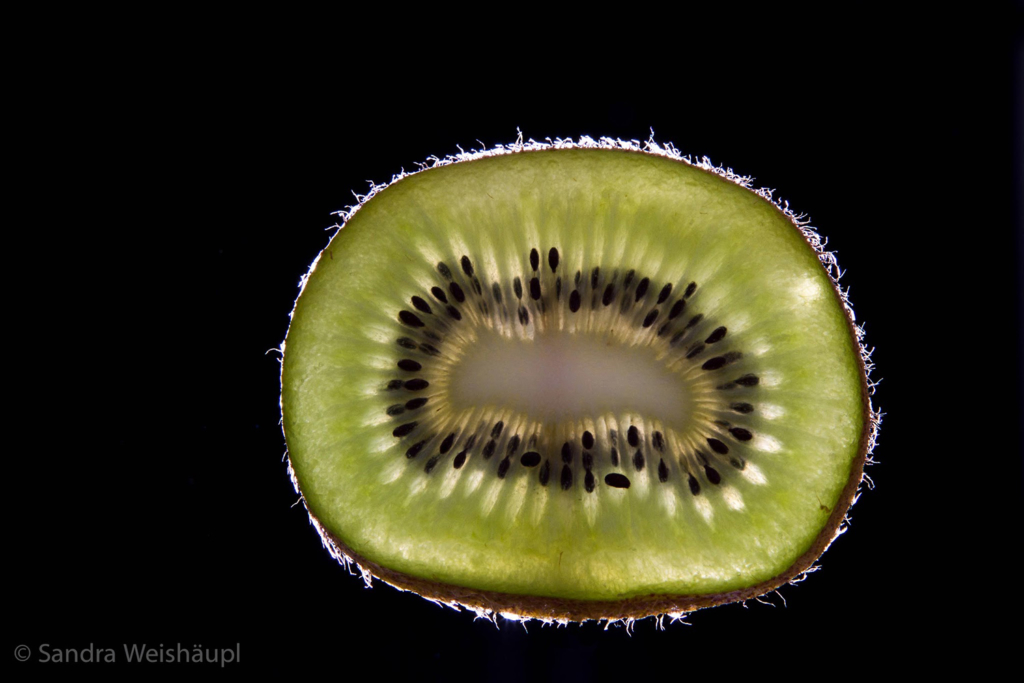 Leuchtende Kiwi