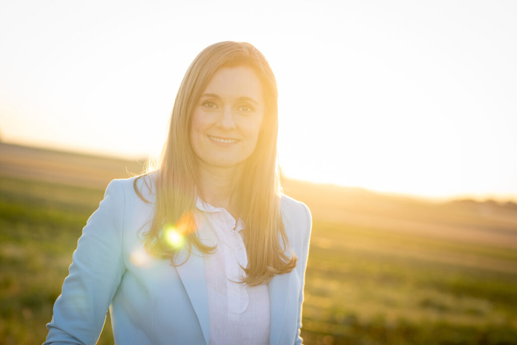 Portraitshooting in der Abendstimmung