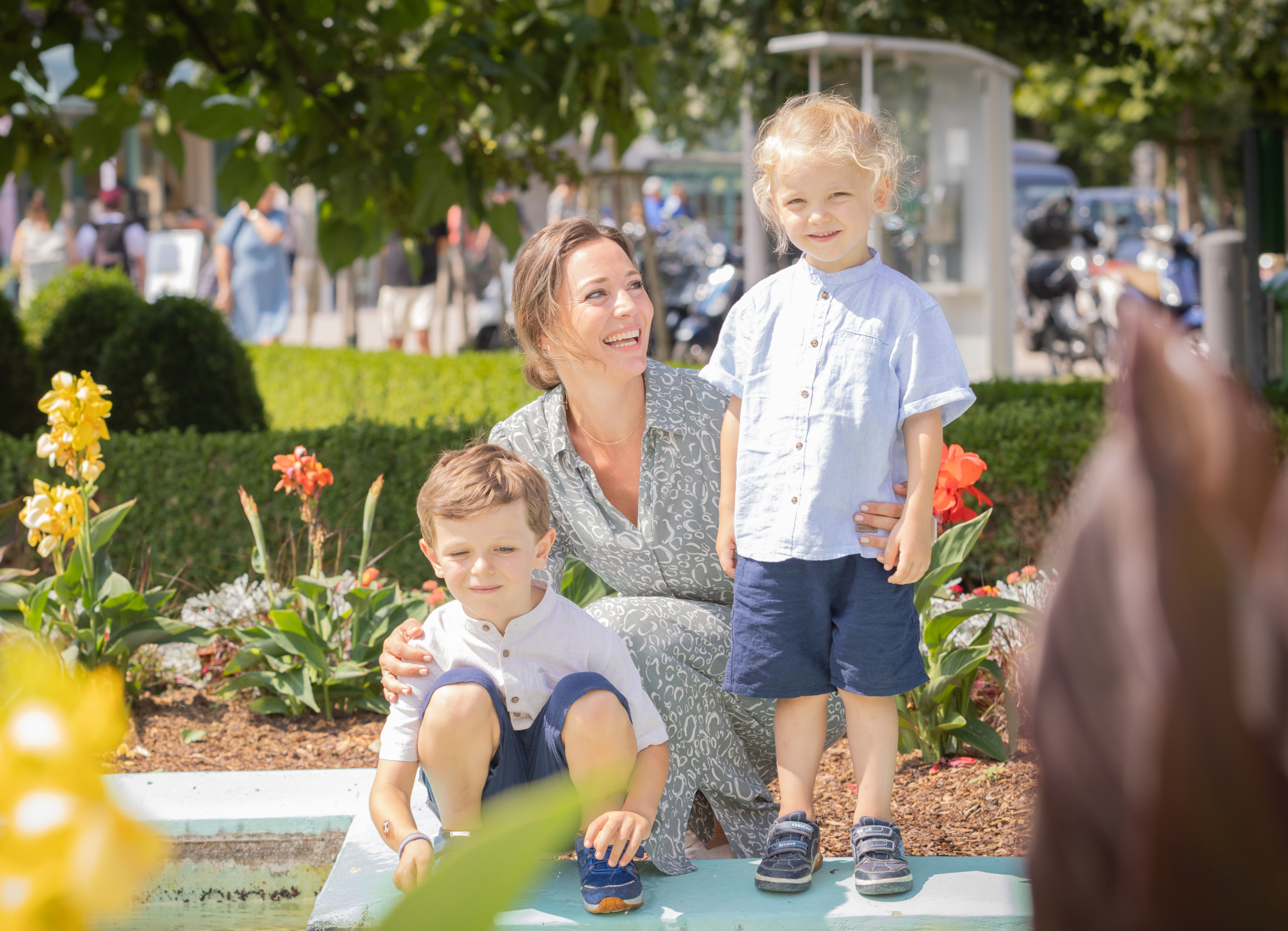 Familie beim Familienshooting