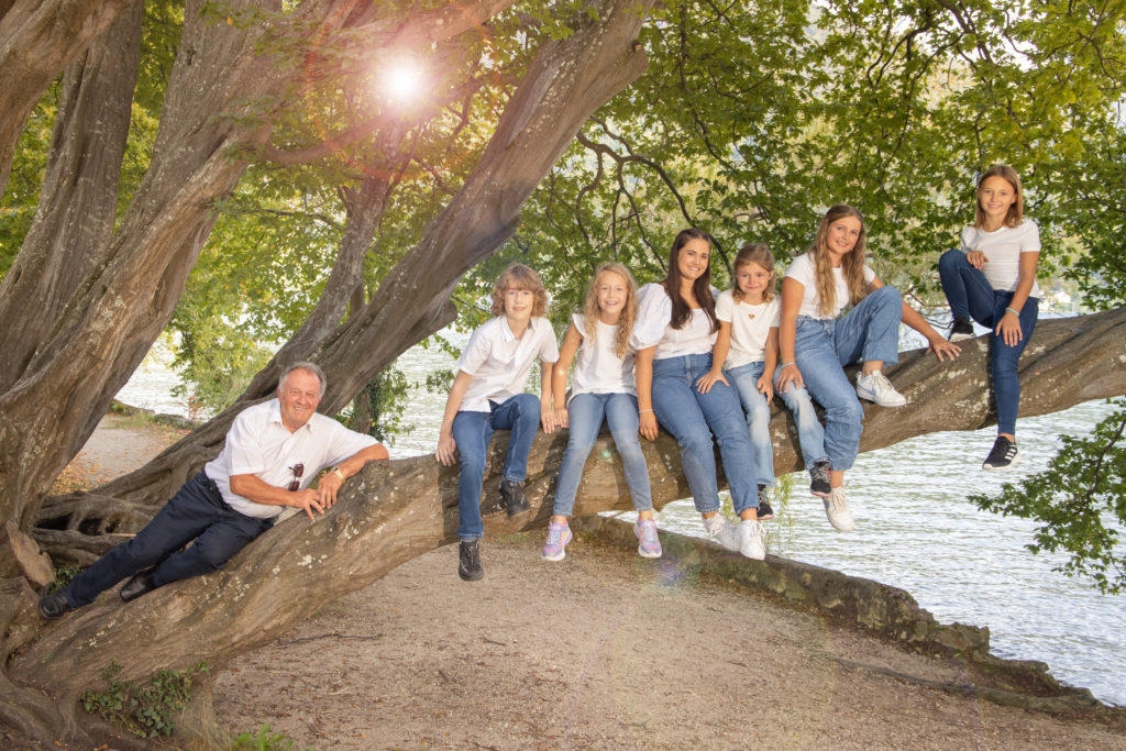 Familie beim Familienshooting