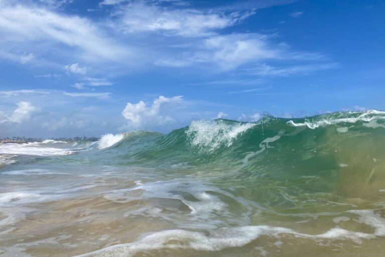 Meereswellen auf Hawaii