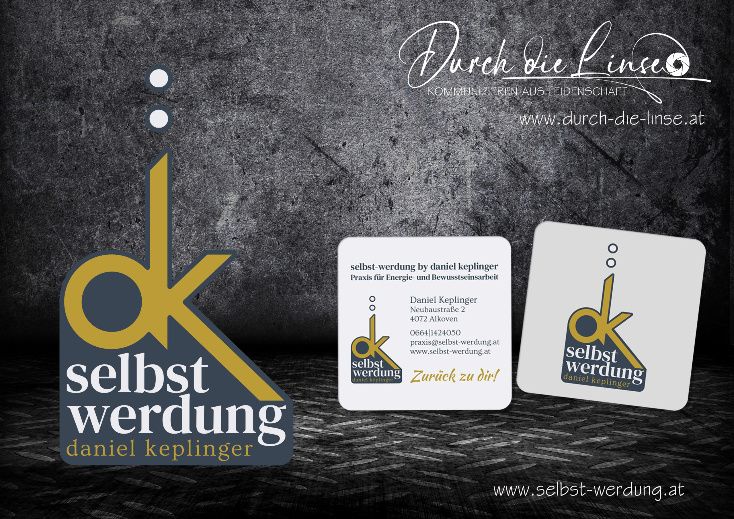 Darstellung werbliche Umsetzung Auftritt Daniel Keplinger