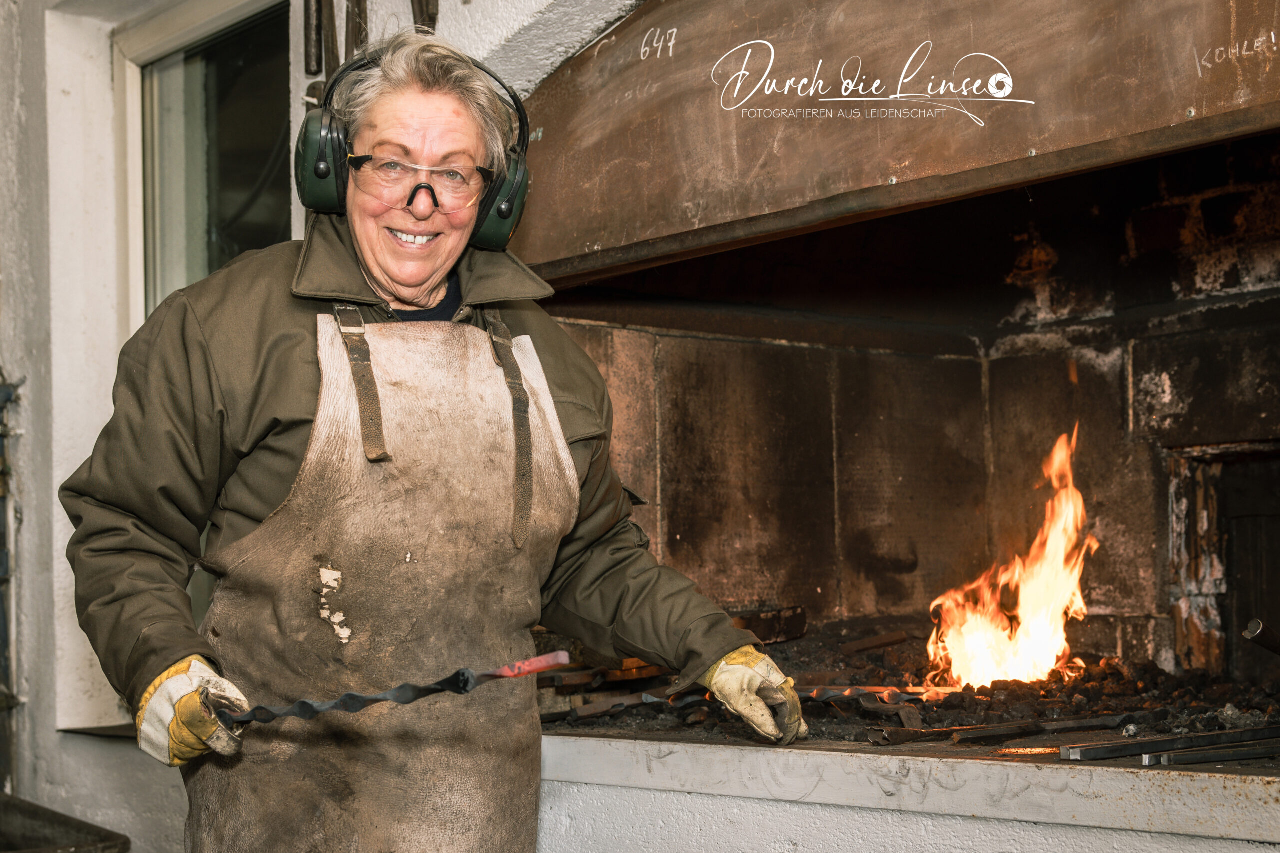 Forever Active, Gabriele, Kutschera beim Schmieden