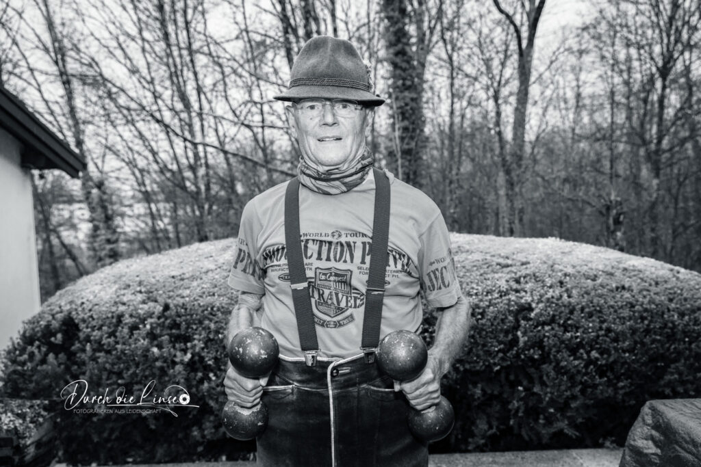 Forever Active, Franz noch immer mit Leidenschaft aktiv