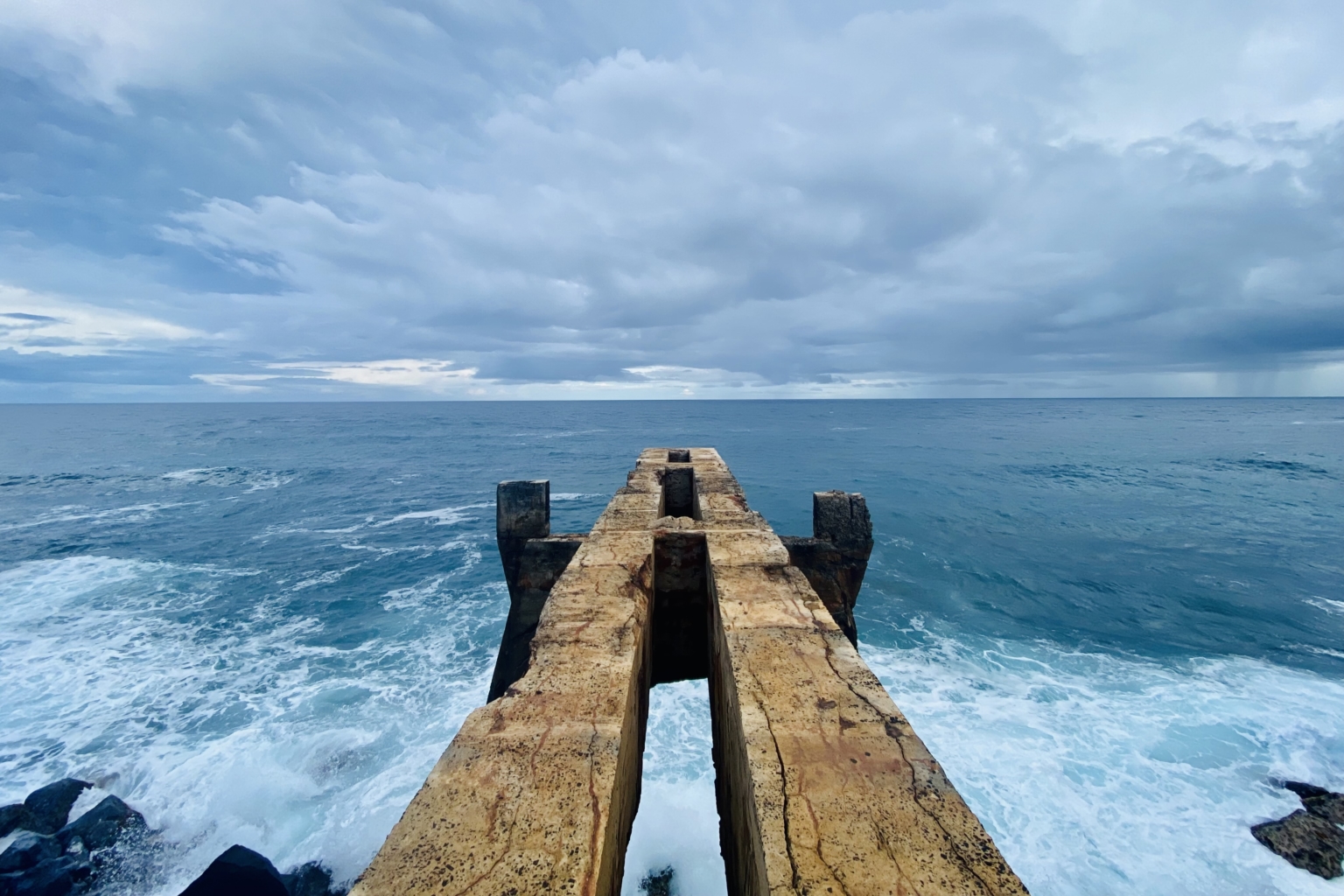 Merr auf Kauai mit Steg