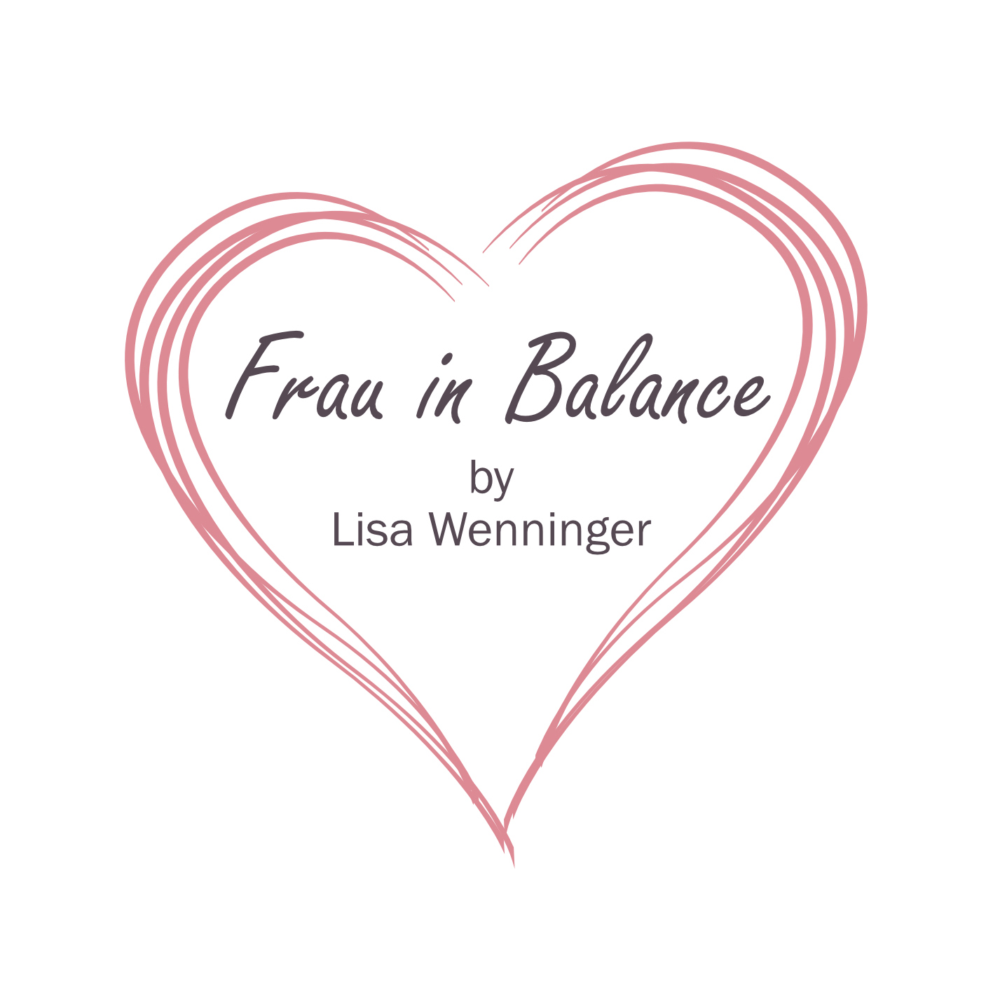 Logo Frau in Balance by Lisa Wenninger