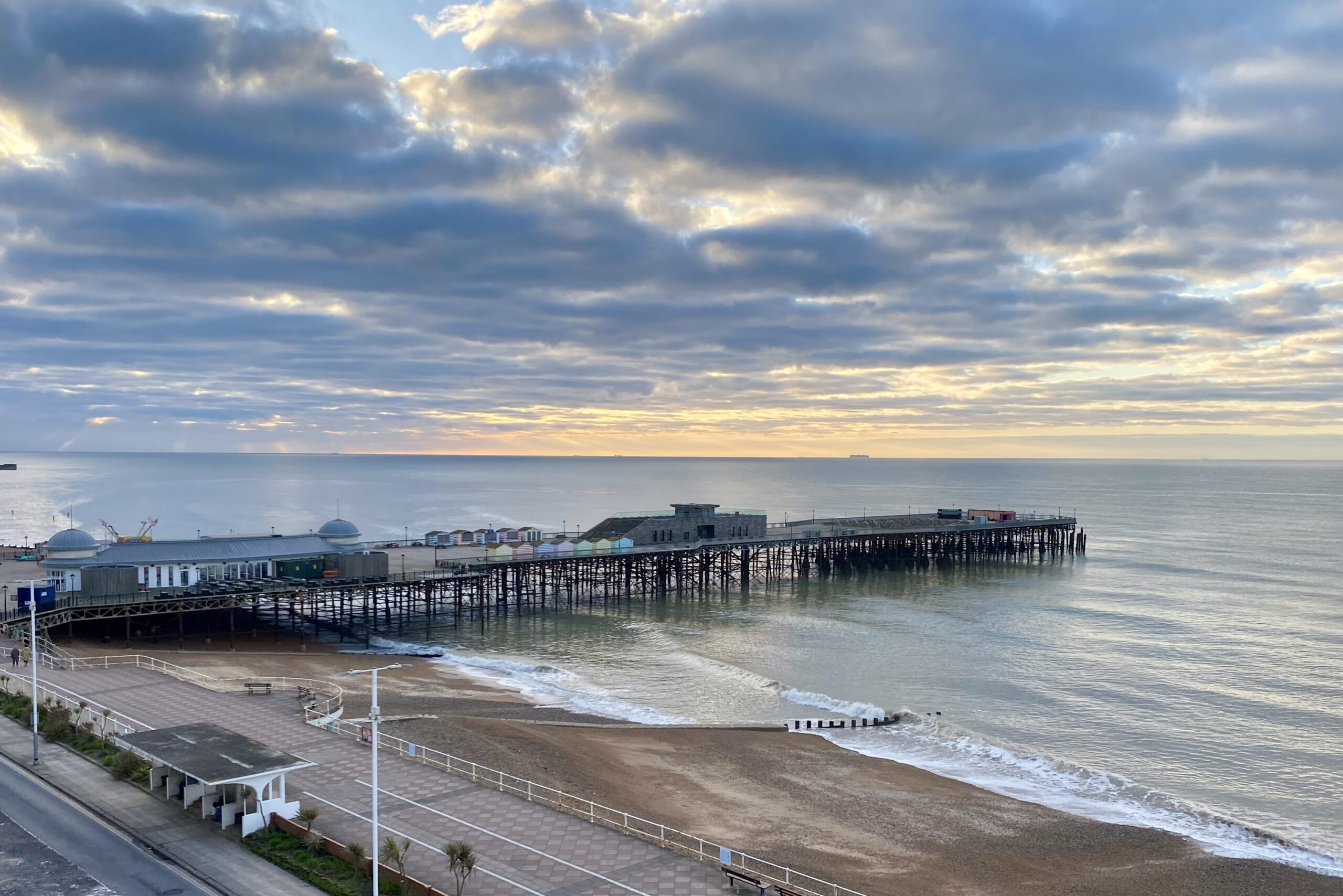 Pier in Hasting Südengland